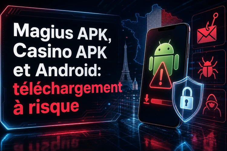 Magius APK, Casino APK et Android: téléchargement à risque