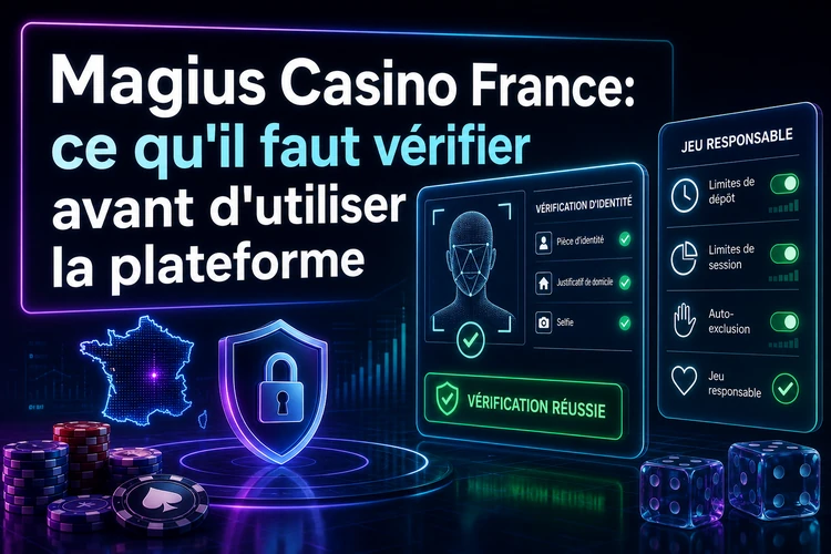 Magius Casino France: ce qu'il faut vérifier avant d'utiliser la plateforme